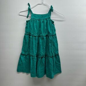 Tea girls dress sleeveless ruffle size4 NWT